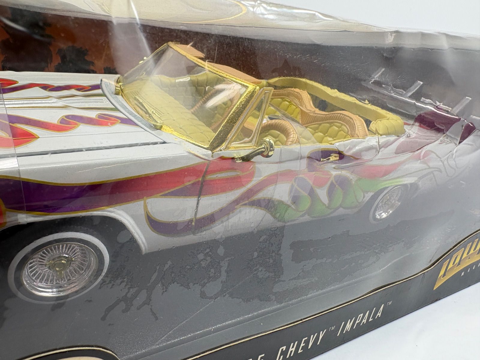 Hot Wheels Collectibles Lowrider Magazine 1965 Chevy Impala 1/18