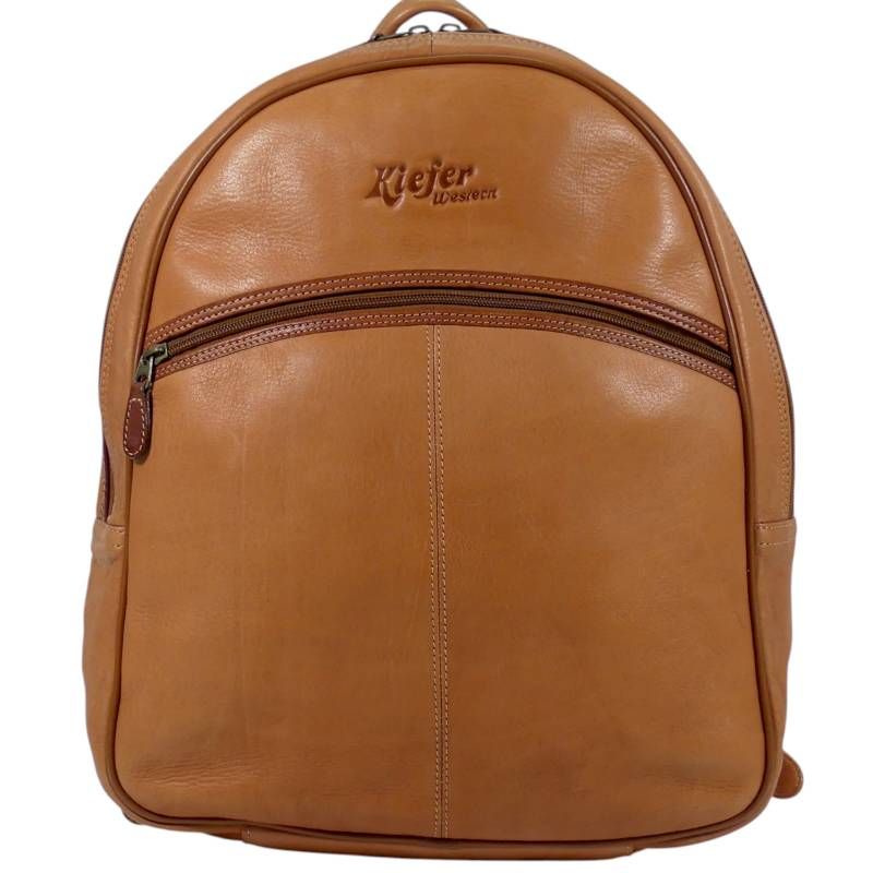Kiefer neu キーファーノイ リュック 茶 Western キャメル メンズ 本革 
