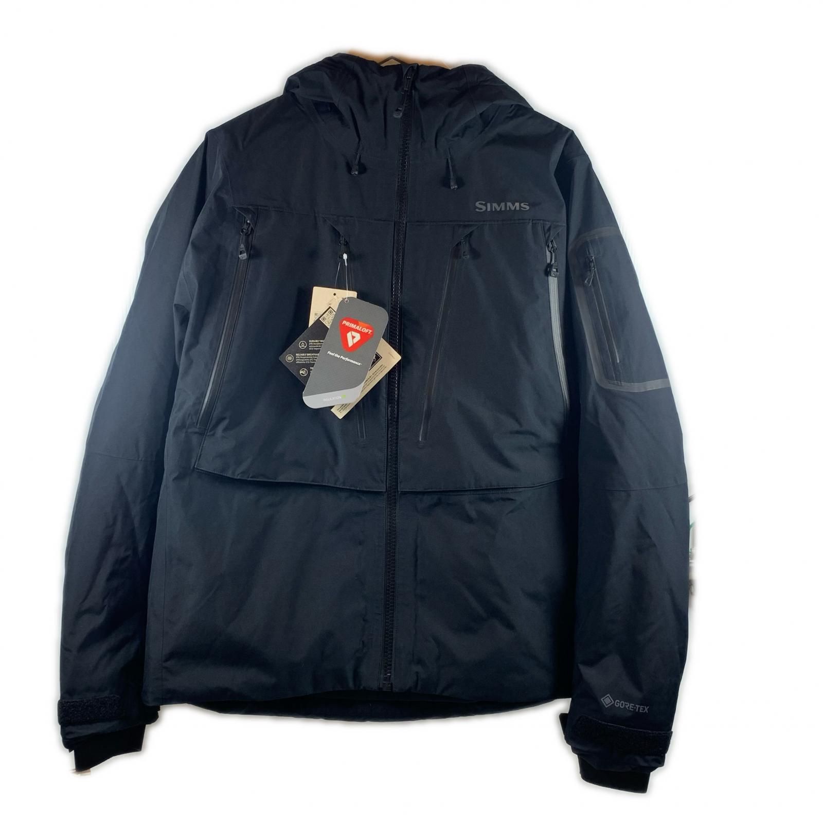 SIMMS フィッシングジャケット M/M ブラック 美品 ブラック