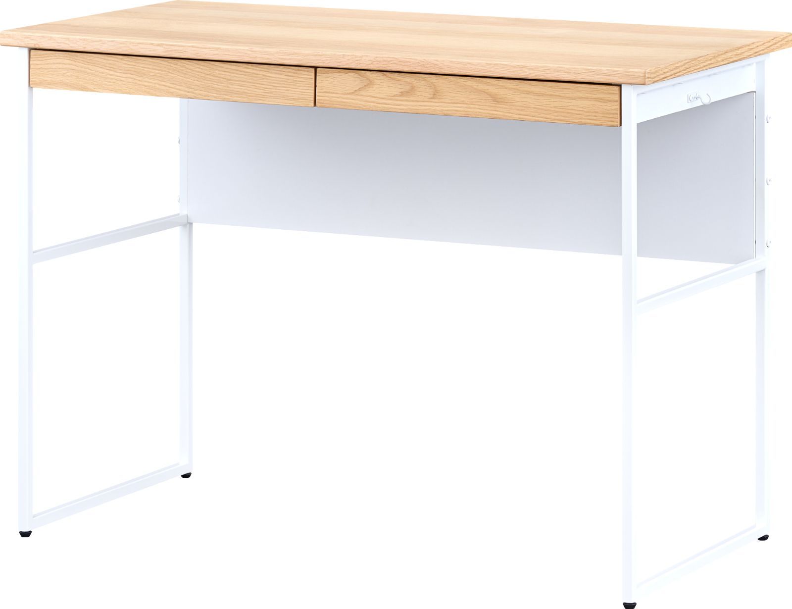 デスク【FERRO-2 DESK 100 (WO-V-NA-WH)】