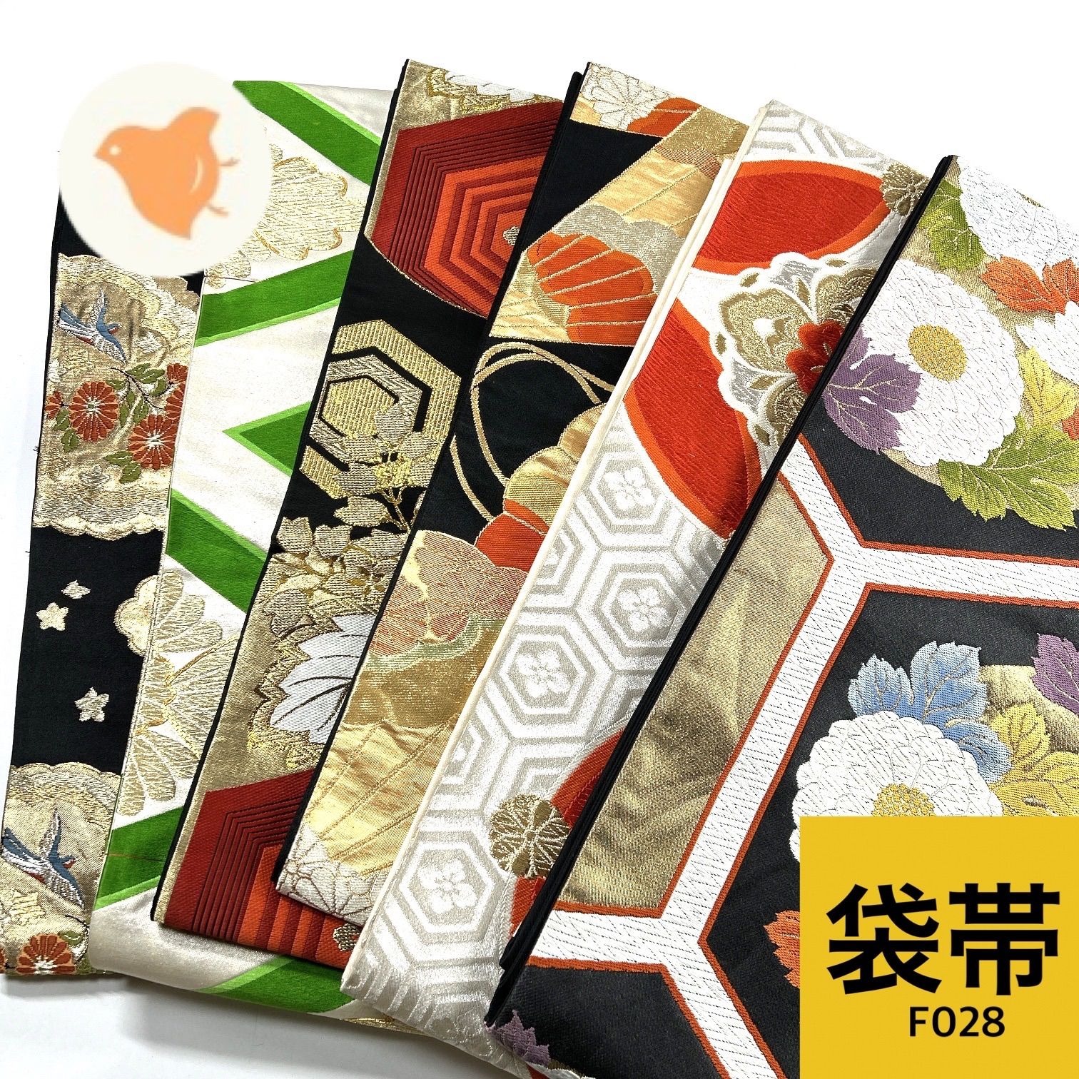 袋帯 6枚 正絹 帯まとめ売り【F028】同梱購入歓迎 リメイク用 着付け