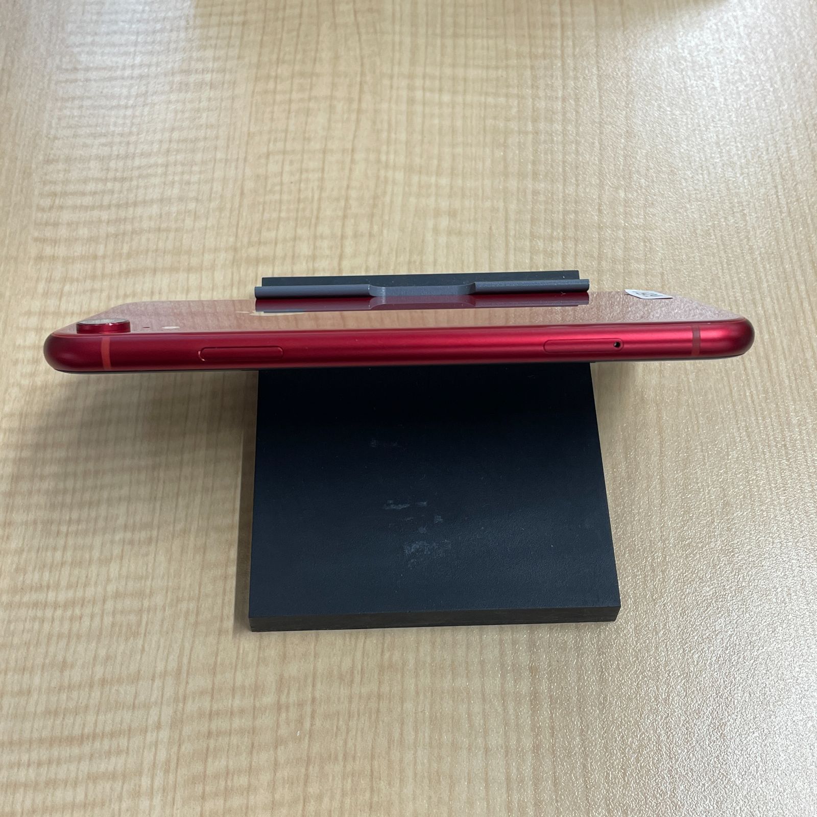 iPhone64GB SIMフリー RED バッテリー78%動作良好ジャンク iPhoneXR 64GB レッド au版SIMフリー ジャンク【ガラスフィルム同梱