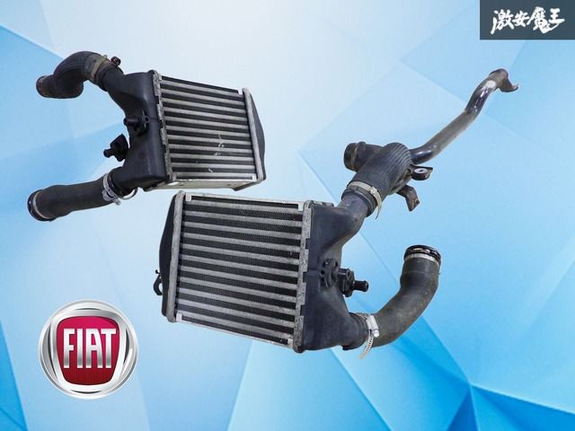 【インボイス対応！】アバルト500 フィアット純正 オイルクーラー オイルクーラーコア 左右セット ノーマル 激安魔王