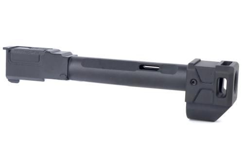 GUNDAY 東京マルイ G17 GEN4対応 Vapor+HC95NFタイプ アウターバレル BK GND-TM06-G17C-BK