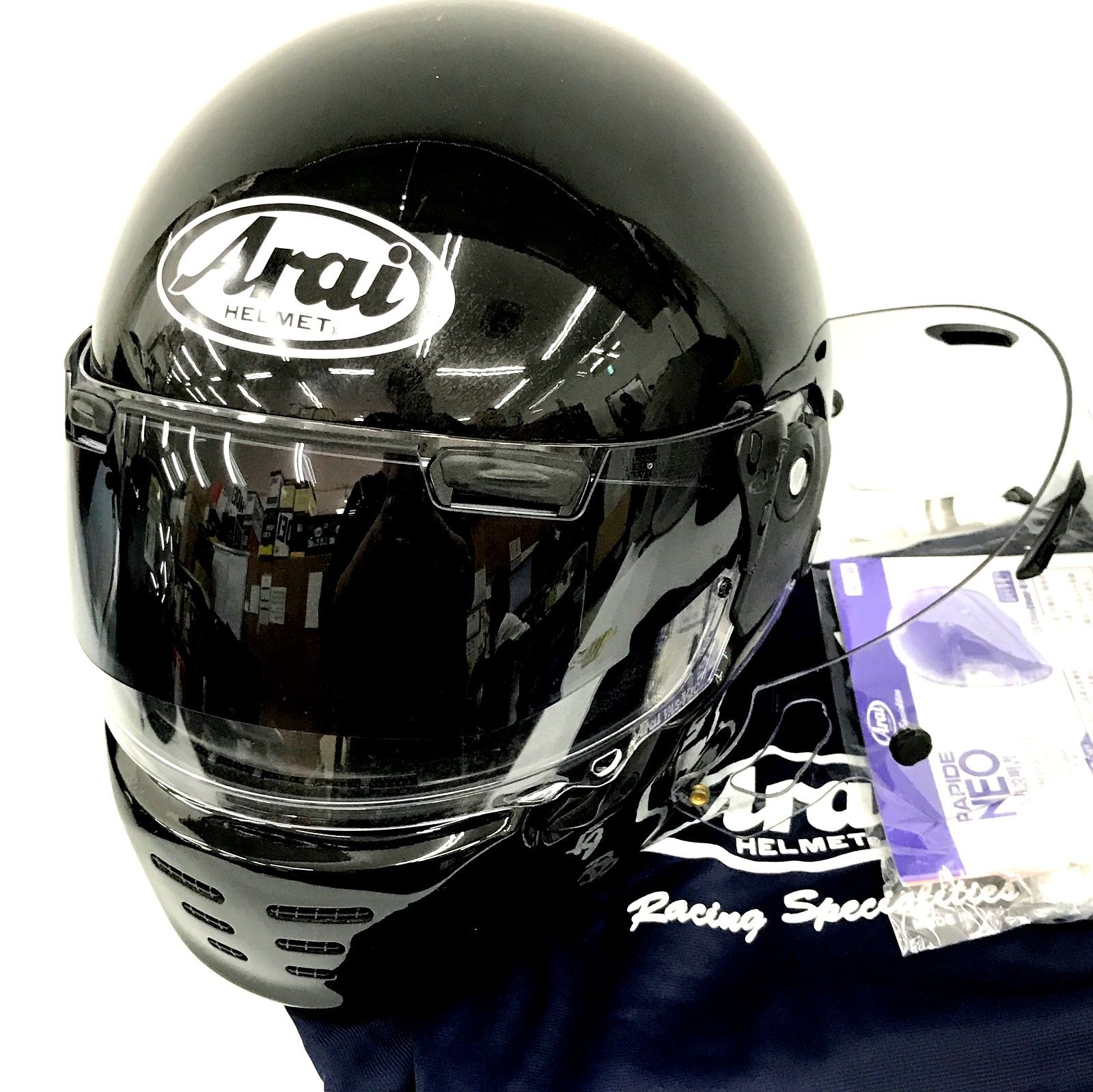 Arai アライ RAPIDE-NEO ブラック XLサイズ フルフェイス ヘルメット