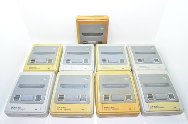スーパーファミコン 本体　カセット9本付き 送料無料】 任天堂 Nintendo スーパーファミコン 本体 9台セット
