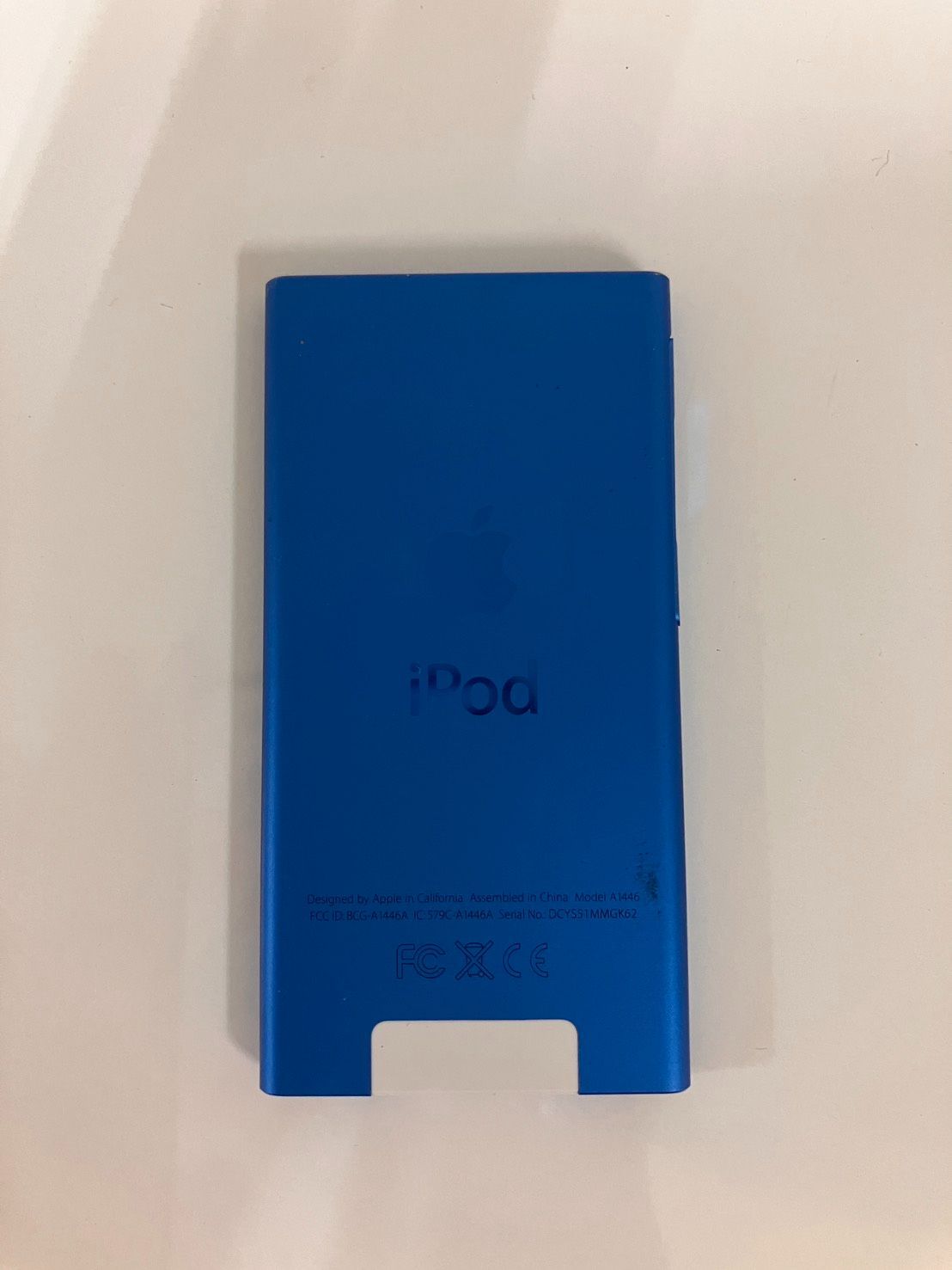 美品 Apple iPod nano 第7世代 16GB ブルー nanoシリーズ最終モデル