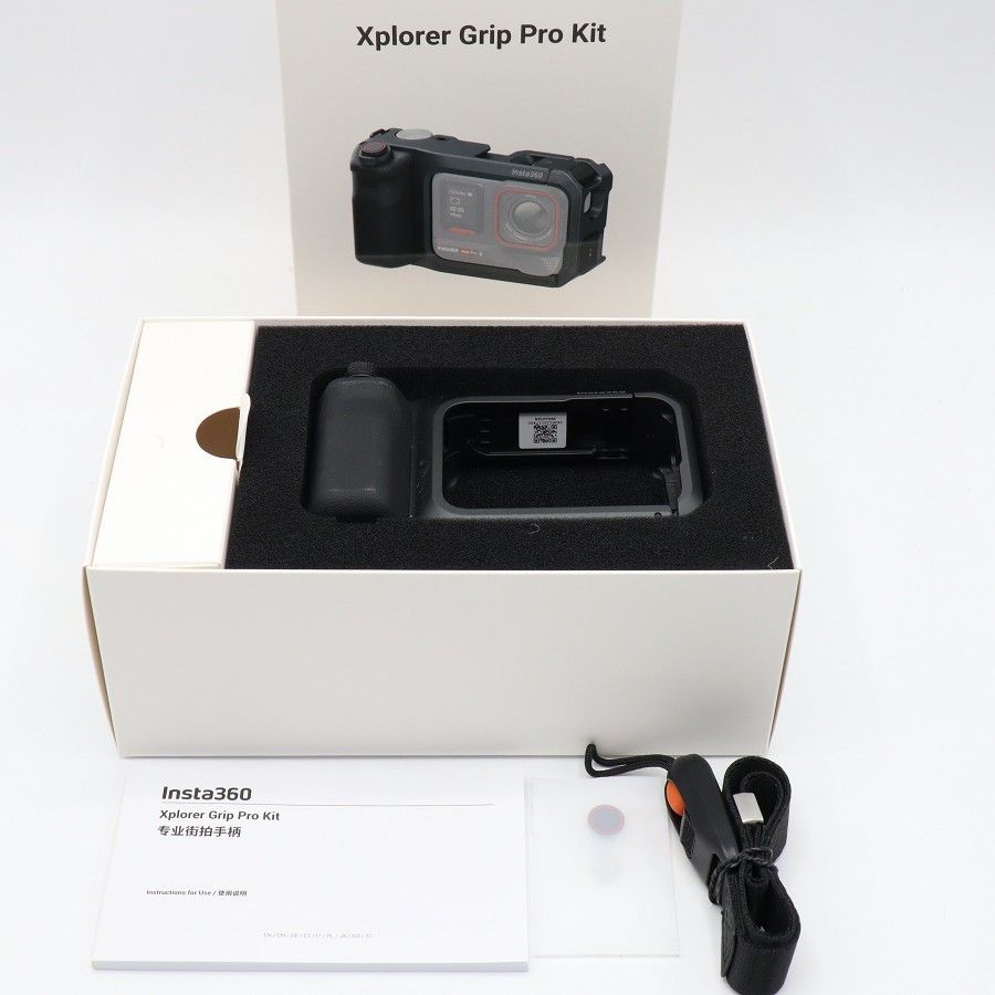 【美品】Insta360 Ace Pro2用 ストリート撮影グリップ CINSCBGE エクスプローラーグリップ プロキット