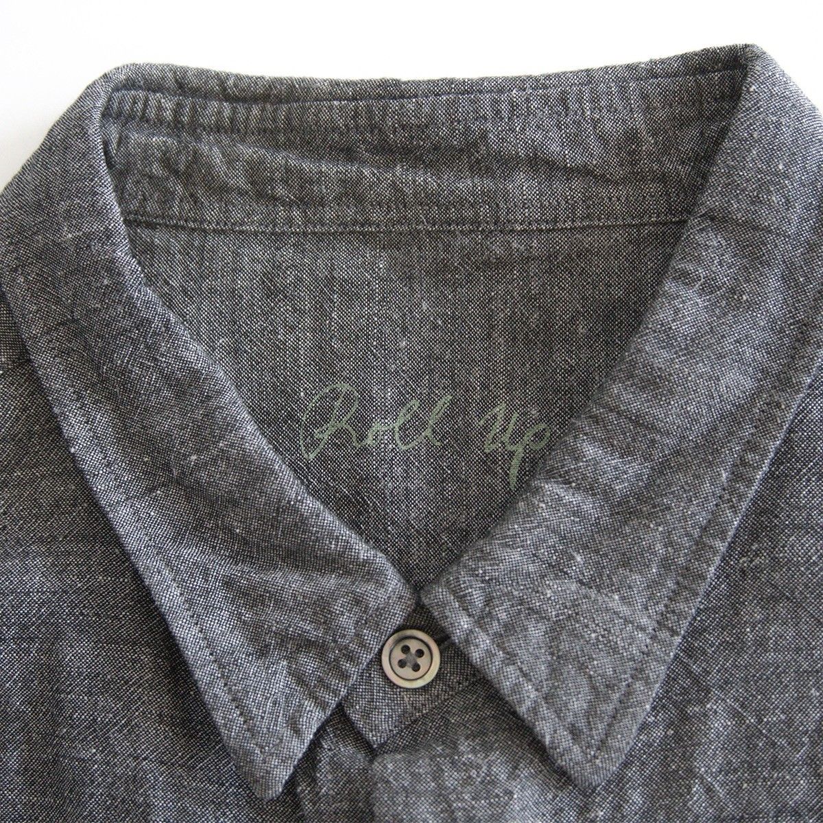 美品】 PORTER CLASSIC 【ROLL UP BAMBOO LINEN SHIRT】XL ロール 
