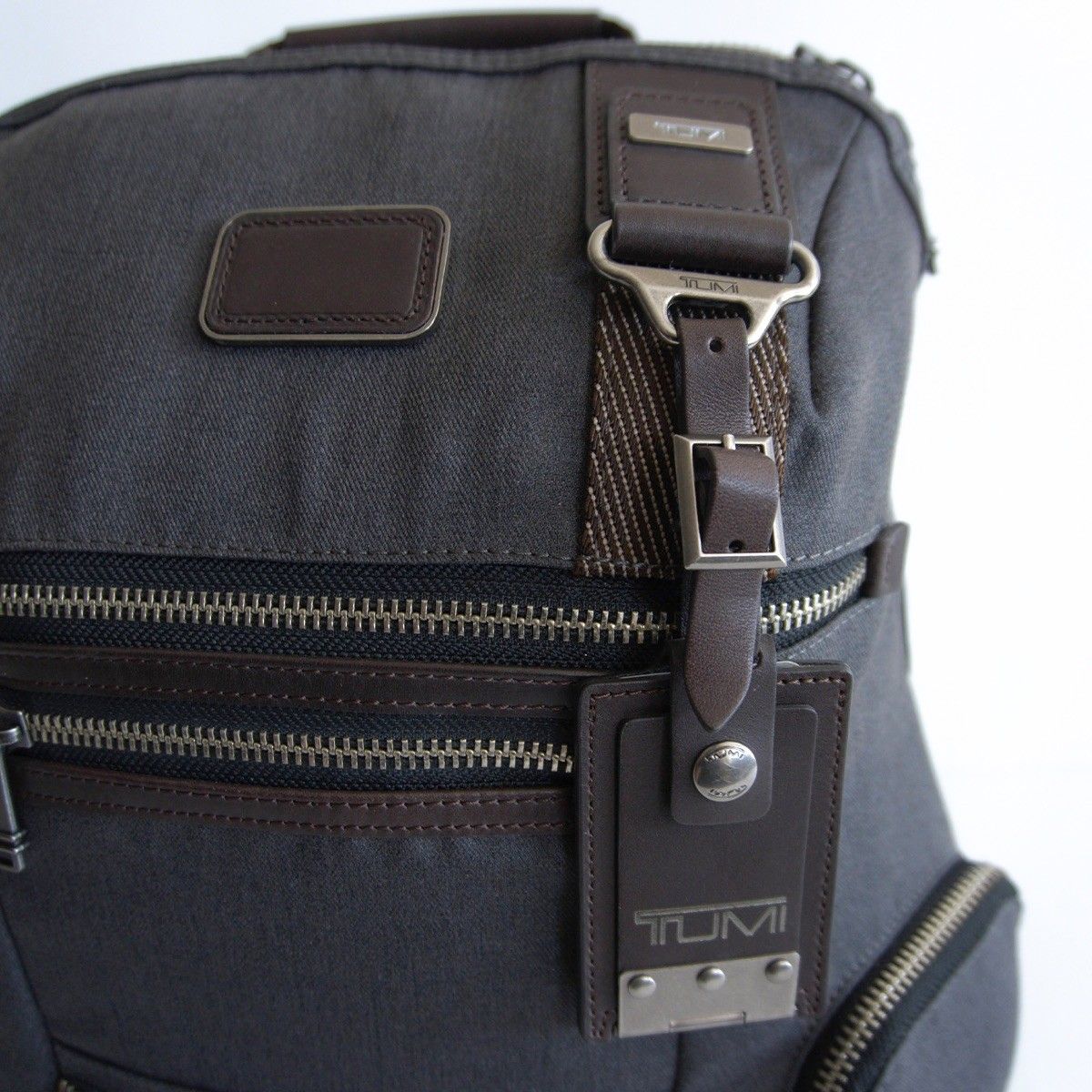 美品】 TUMI 【22681ATH2/Alpha Bravo Knox backpack】グレー リュック