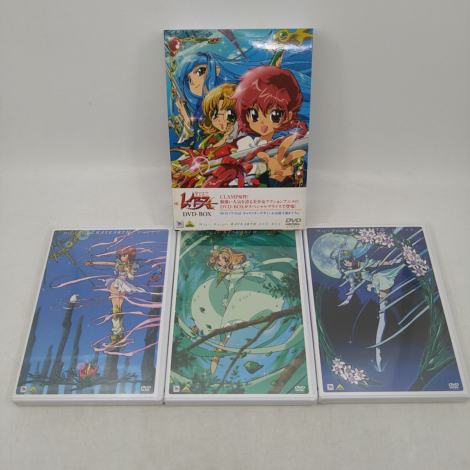 DVD未開封】魔法騎士レイアースDVDBOX 帯付き CLAMP TMSDVD 2606DZsy11