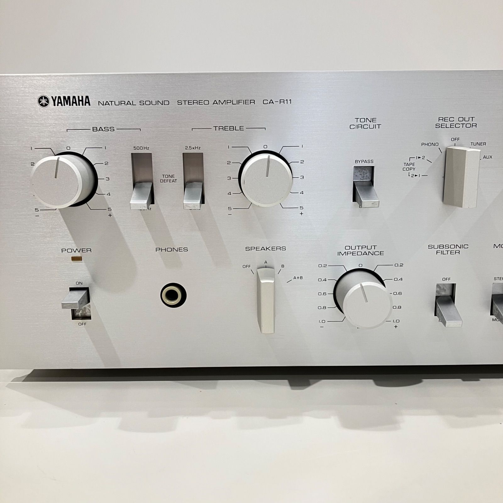 YAMAHA CA-R11 ステレオアンプ 本体 YAMAHA プリメインアンプ CA-R11 オーディオ 【匿名配送・送料無料