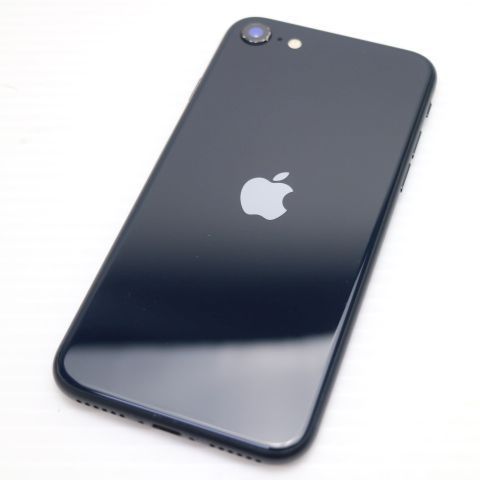 超美品 SIMフリー iPhone SE3 第3世代 64GB ミッドナイト スマホ 白