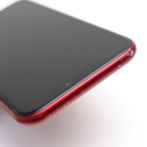 美品 SIMフリー iPhoneXR 64GB レッド RED スマホ 白ロム 即日発送
