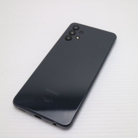 美品 Galaxy A32 5G SCG08 オーサムブラック 白ロム 本体 即日発送