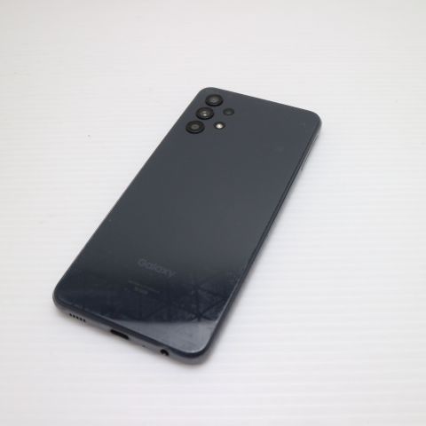 良品中古 Galaxy A32 5G SCG08 オーサムブラック 白ロム 本体 即日発送