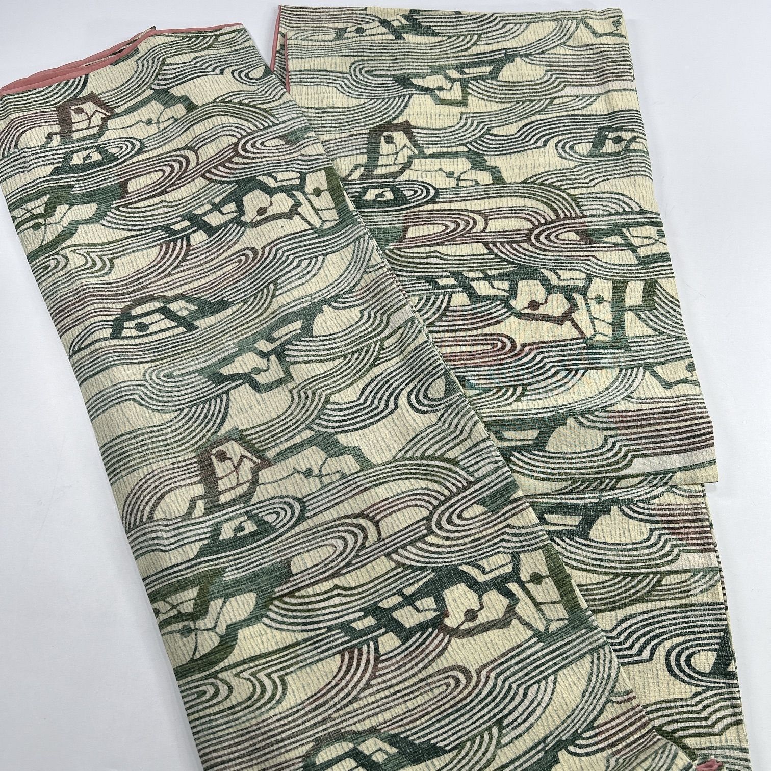 小紋 5枚 正絹 着物まとめ売り【F037】同梱購入歓迎リメイク用 着付け