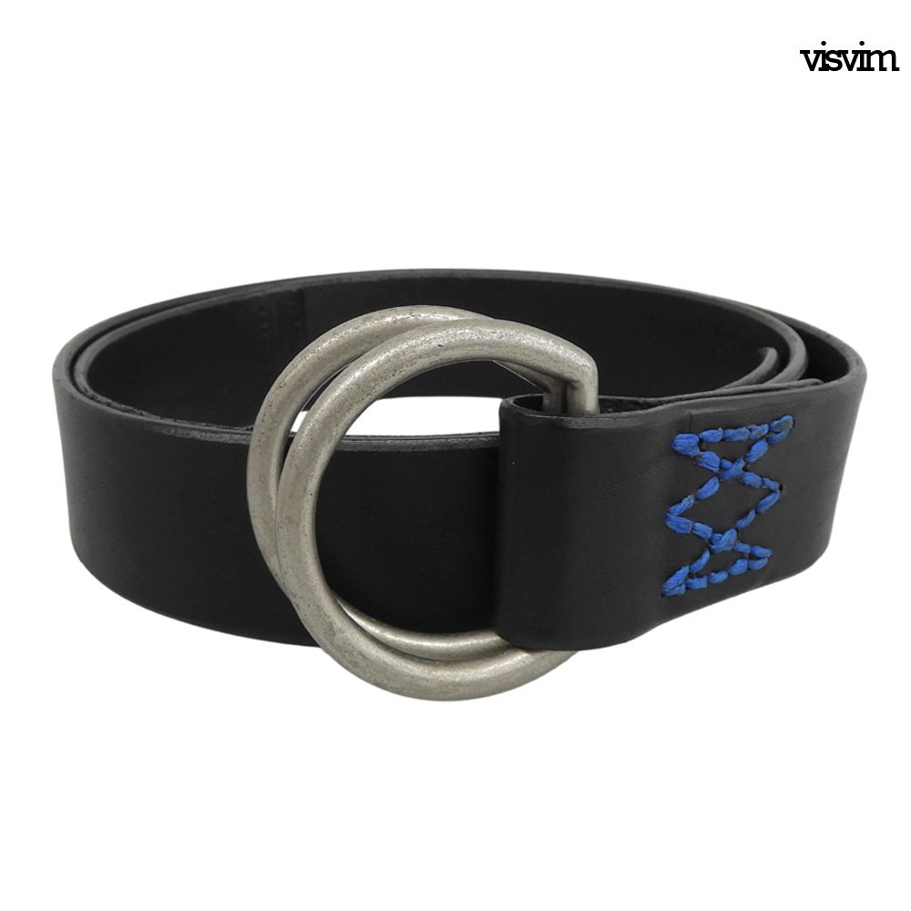 美品 ヴィズヴィム visvim VEGGIE RESERVATION BELT レザー ダブル