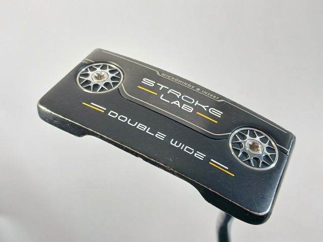 入間□【】 パター オデッセイ STROKE LAB BLACK DOUBLE WIDE STROKE
