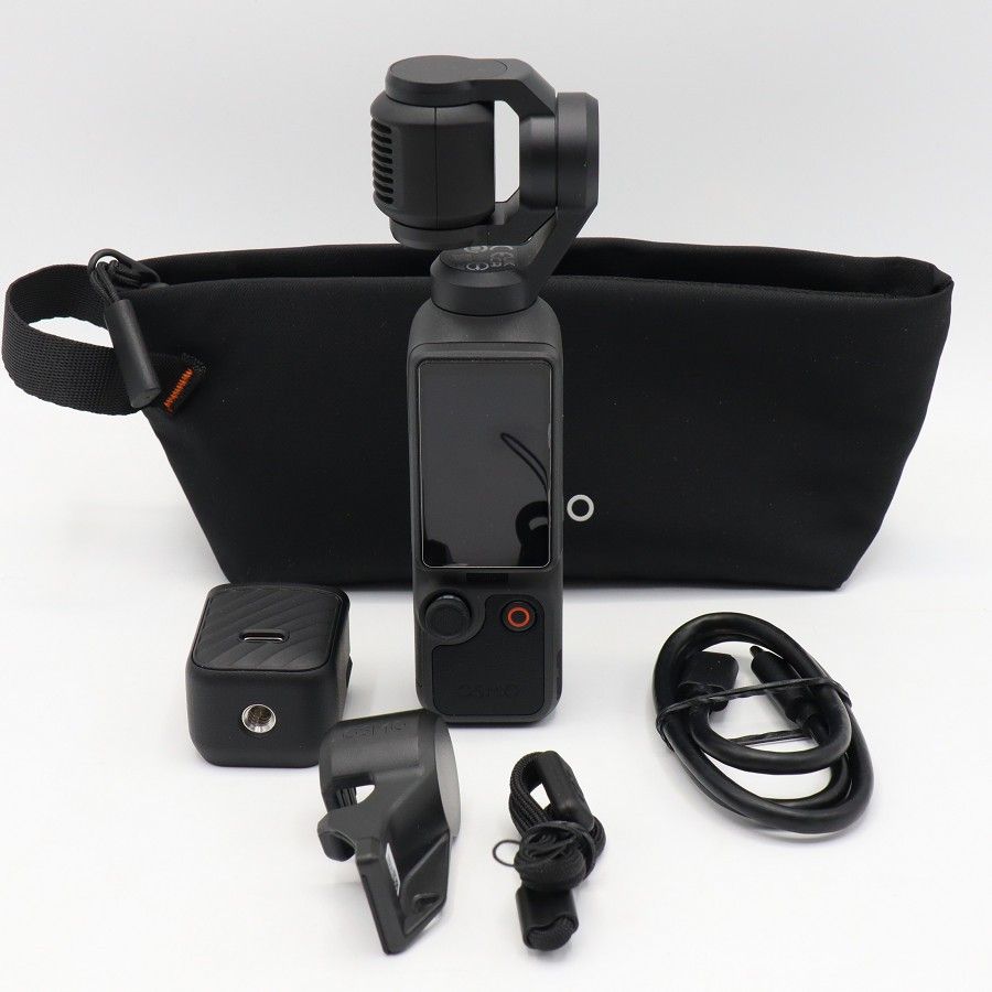 【美品】DJI Osmo Pocket 4 スタンダードコンボ OP4402 1インチCMOS ポケットジンバルカメラ 本体