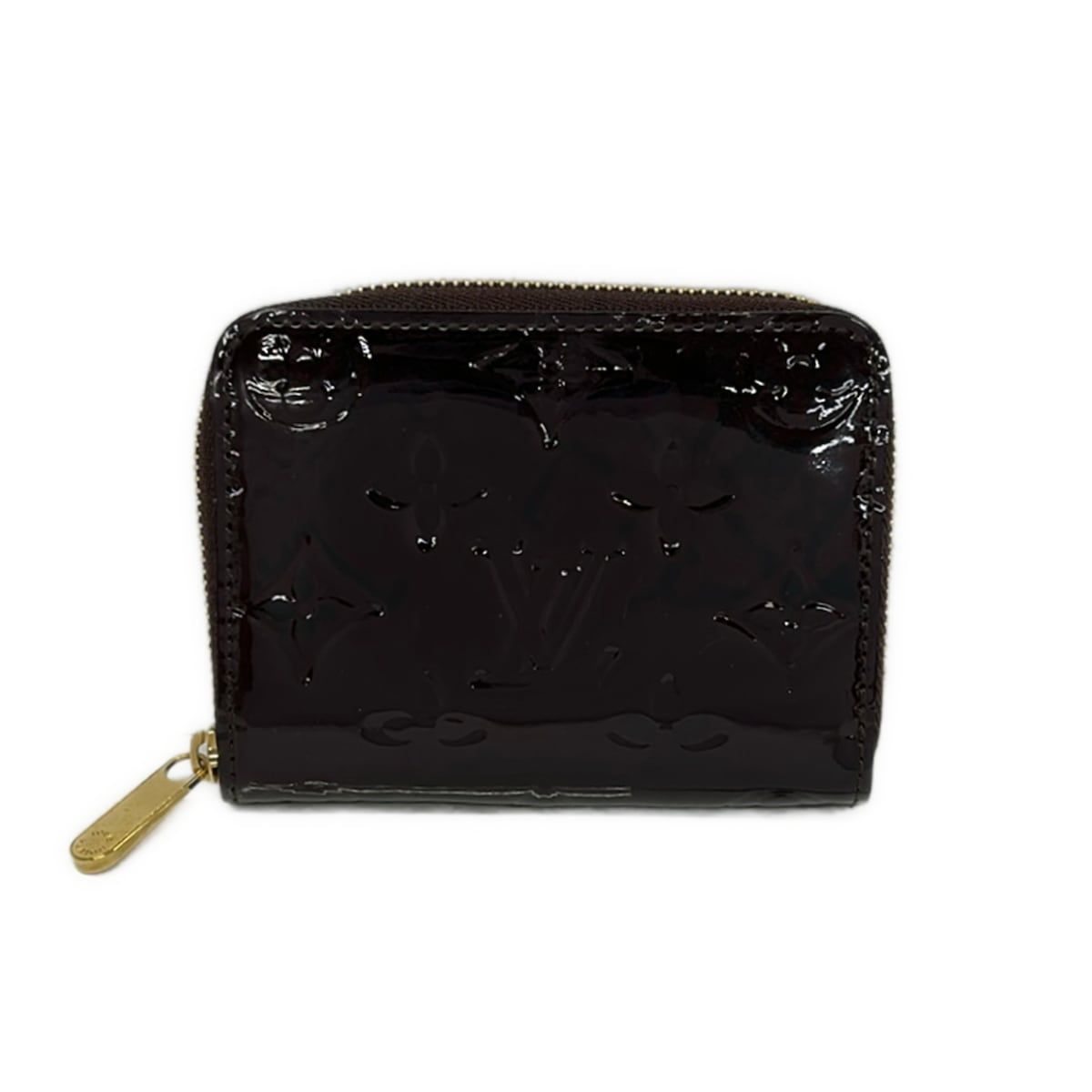 LOUIS VUITTON(ルイヴィトン) コインケース モノグラムヴェルニ ジッピーコインパース M93607 アマラント レザー