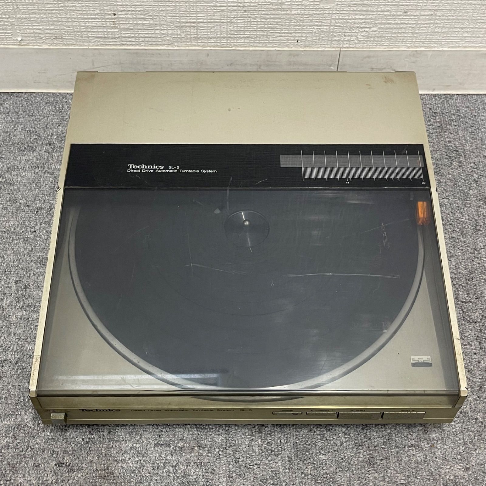 NPA】ジャンク Technics テクニクス ターンテーブル レコード 