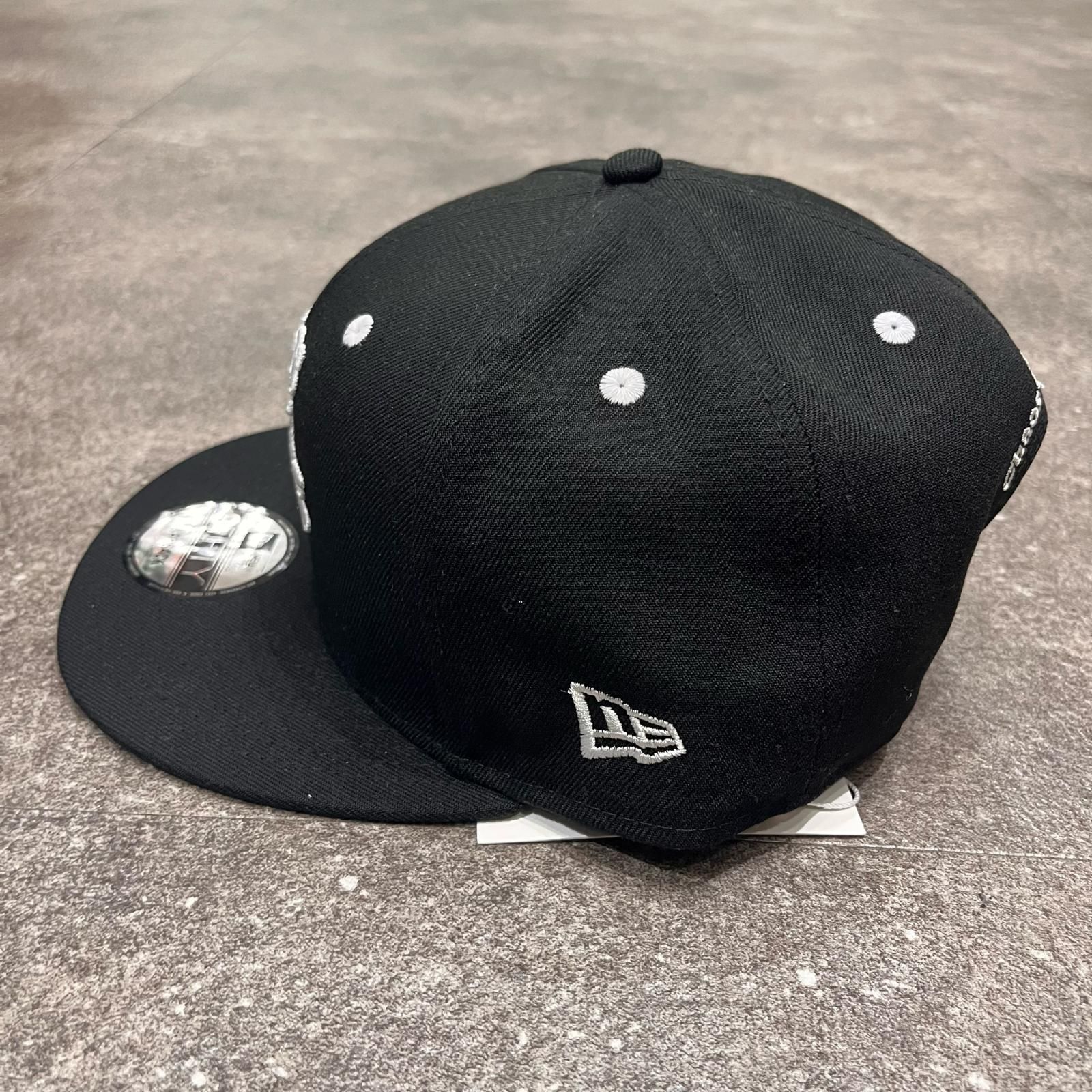 Chaos Fishing Club NEWERA Logo Cap コラボ 刺繡キャップ 帽子