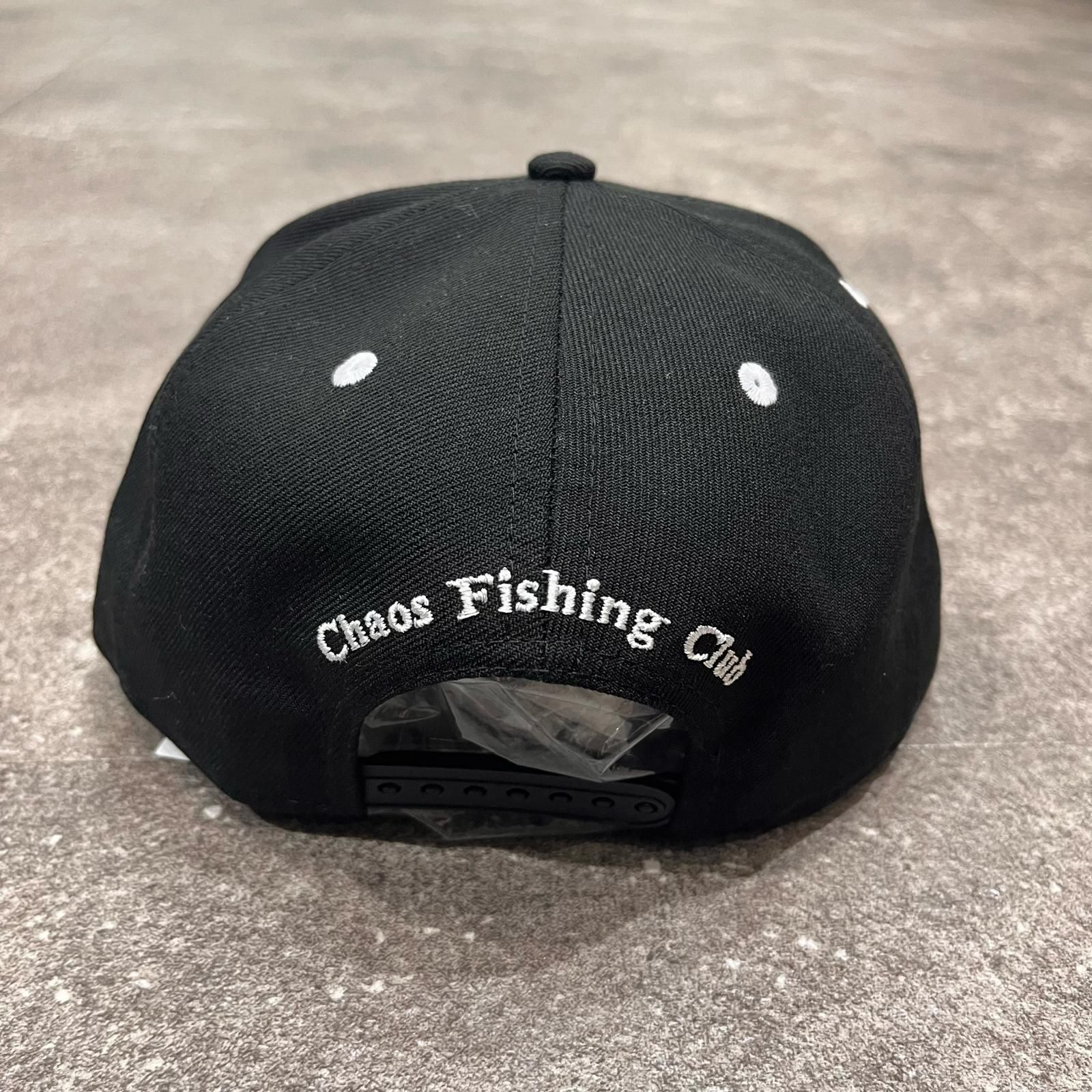 Chaos Fishing Club NEWERA Logo Cap コラボ 刺繡キャップ 帽子 