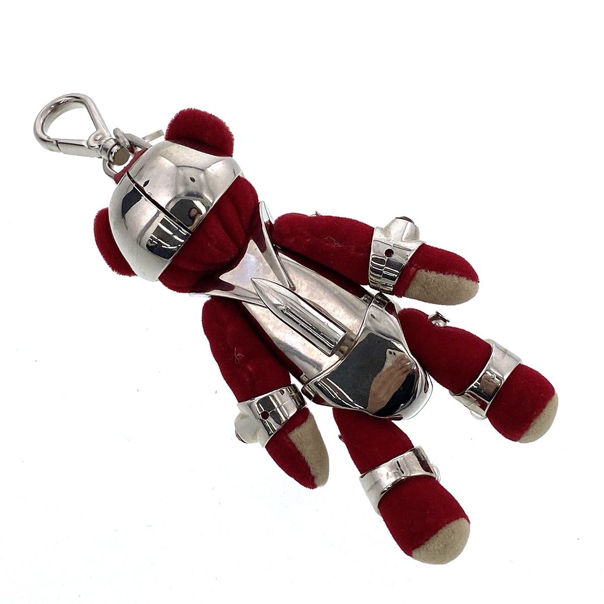 PRADA プラダ ベア テディベア くま ロボット キーリング チャーム