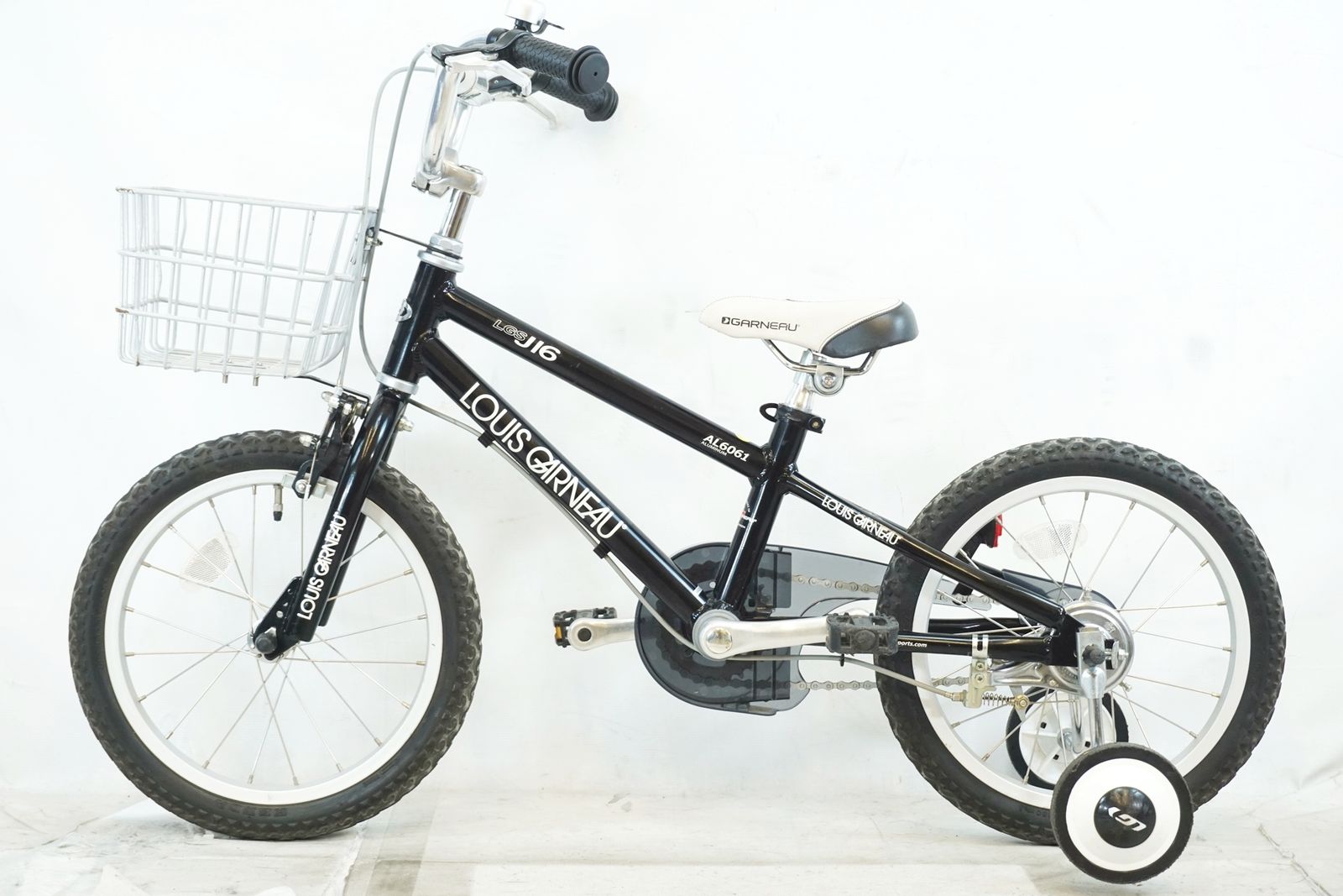 LOUIS GARNEAUルイガノ LGS-J16 16インチ アルミ 黒 LOUIS GARNEAU 「ルイガノ」 LGS-J16 2011年モデル キッズバイク