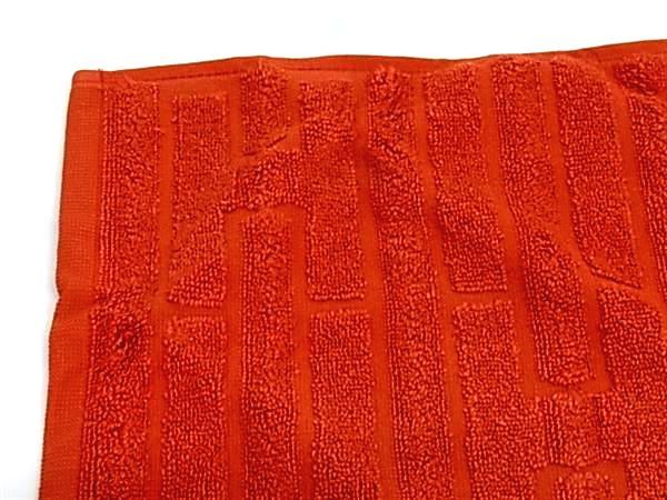 □美品□ HERMES エルメス ラビリンス コットン100％ ハンドタオル