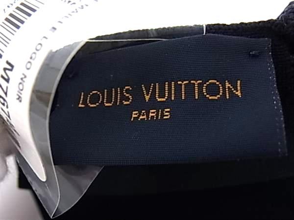 ■新品■未使用■ LOUIS VUITTON ルイヴィトン M76748 ポリアミド100% ケース付き 巾着 ポーチ フェイスマスク ブラック系 FY2138 □新品□未使用□ LOUIS VUITTON ルイヴィトン M76748 ポリアミド100