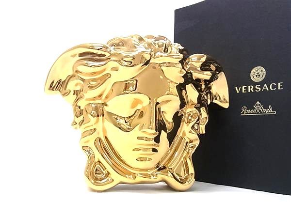 □極美品□ VERSACE ヴェルサーチ ローゼンタール メデューサ 貯金箱