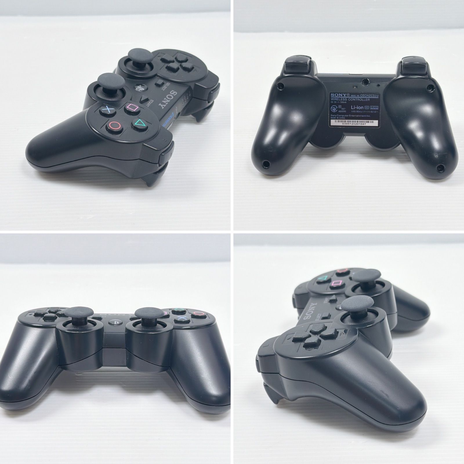 美品 プレステ3本体 PS3 CECH-4000 アズライトブルー 遊べるセット 