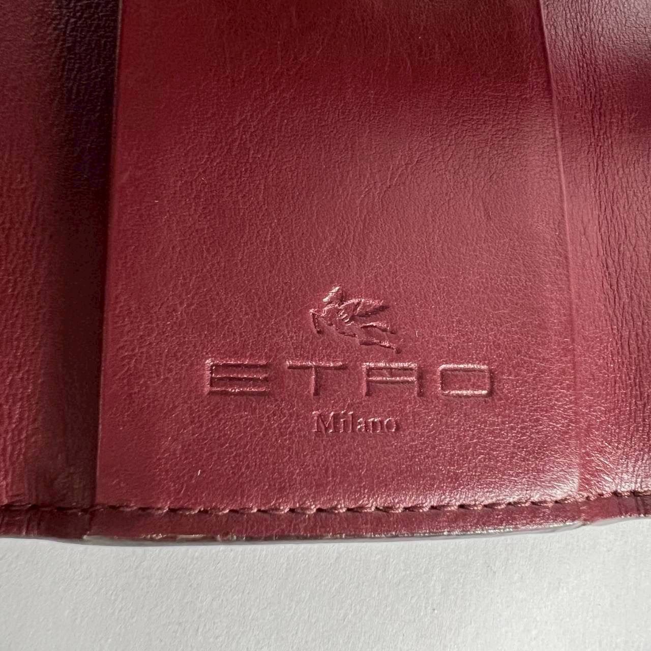 K-37 ETRO エトロ ペガソ 刺繍 キーケース 6連 ペイズリー柄 2260003268854 6-4