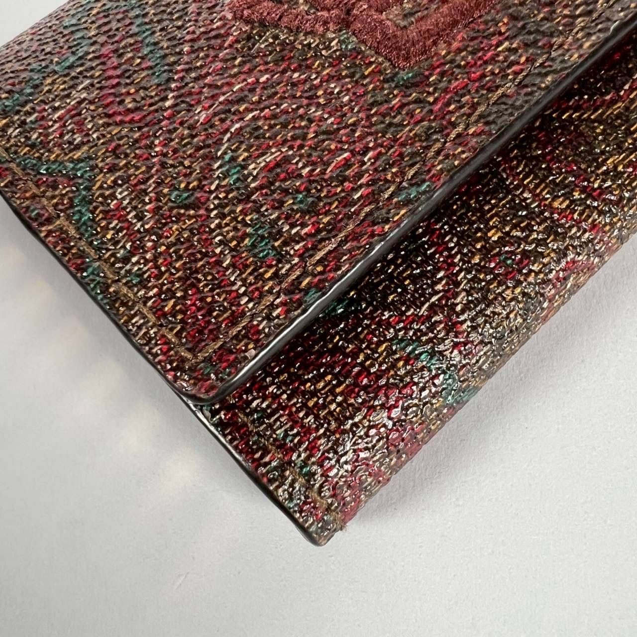 K-37 ETRO エトロ ペガソ 刺繍 キーケース 6連 ペイズリー柄 2260003268854 6-4