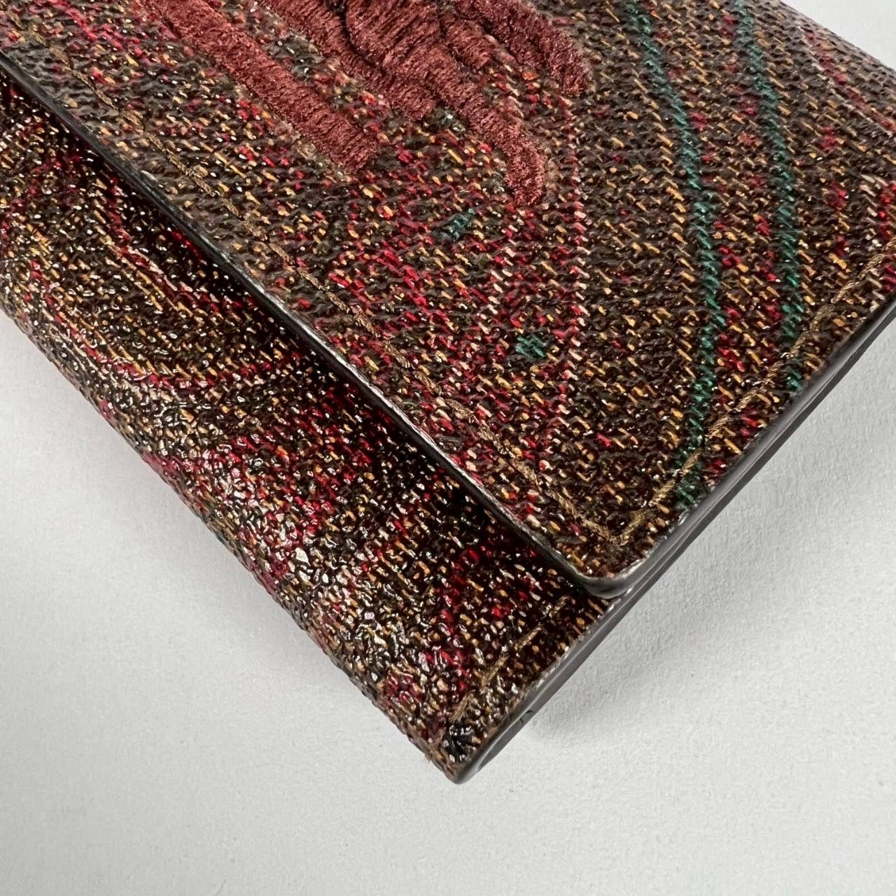 K-37 ETRO エトロ ペガソ 刺繍 キーケース 6連 ペイズリー柄 2260003268854 6-4