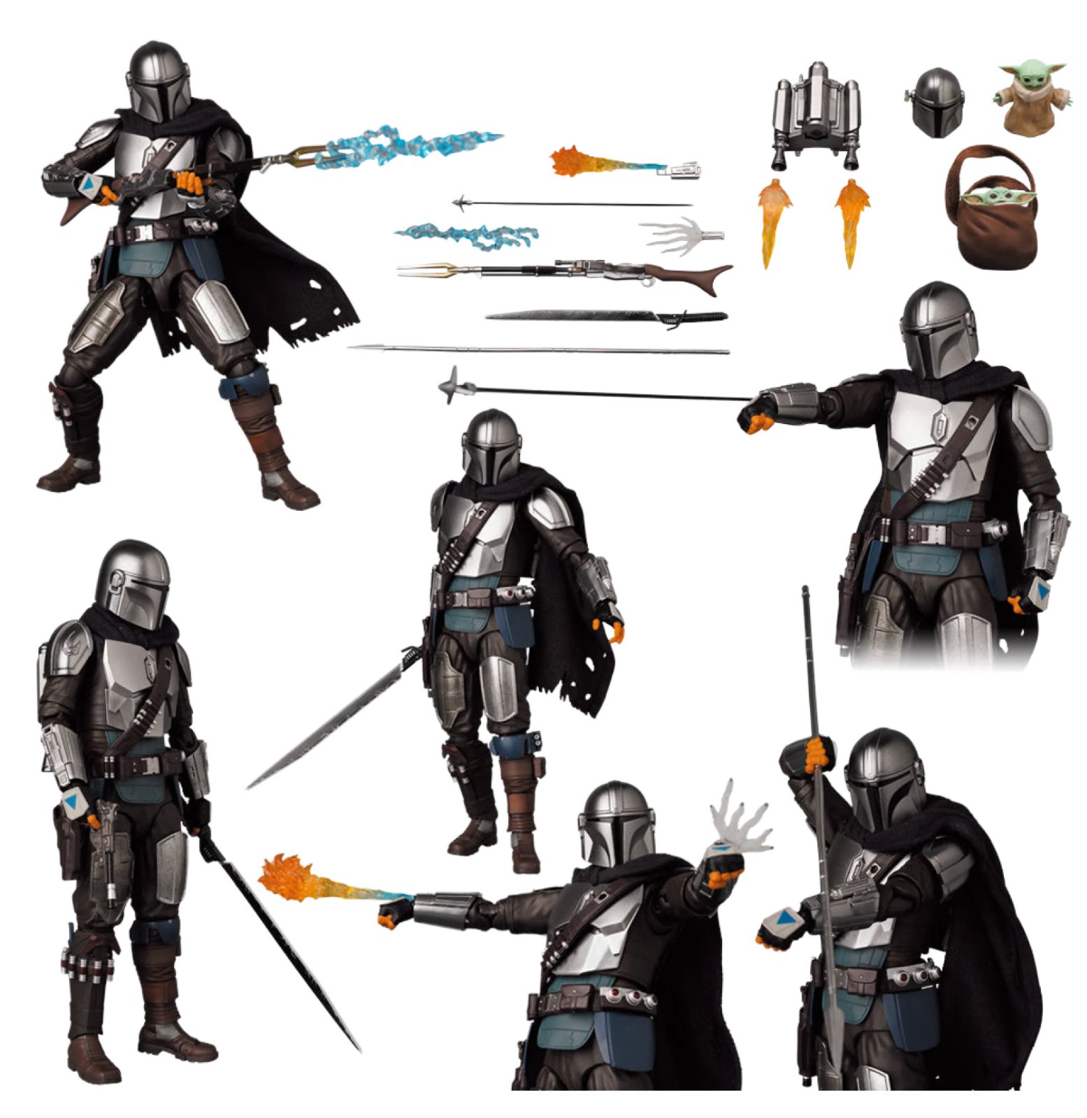 新品未開封 MAFEX THE MANDALORIAN Ver.2.0 マンダロリアン グローグー