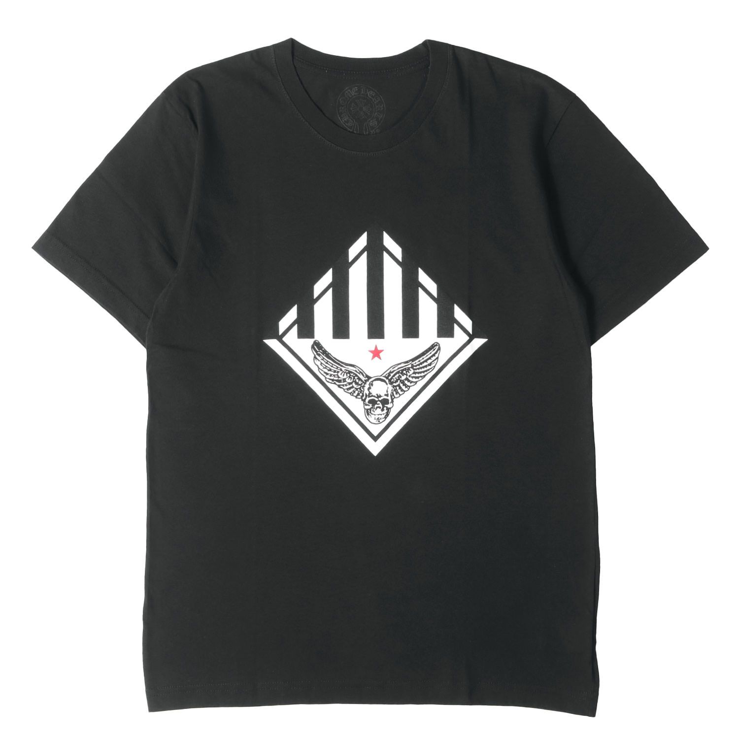 CHROME HEARTS クロムハーツ CH Foti Wing Tee 美品】CHROME HEARTS クロムハーツ Tシャツ ブラック 黒 サイズ:M