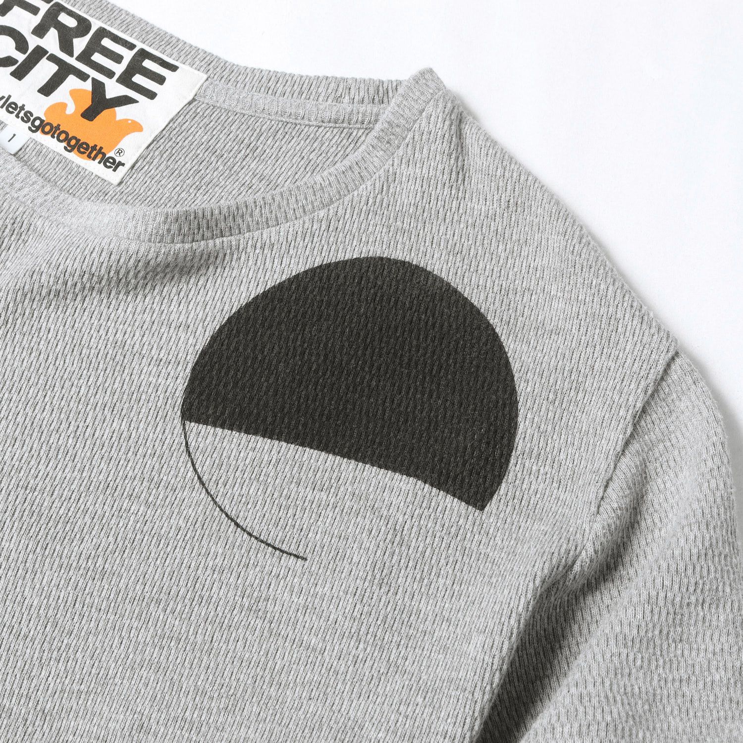 FREE CITY フリーシティ Tシャツ ヘザーグレー サイズ:1 | 23AW
