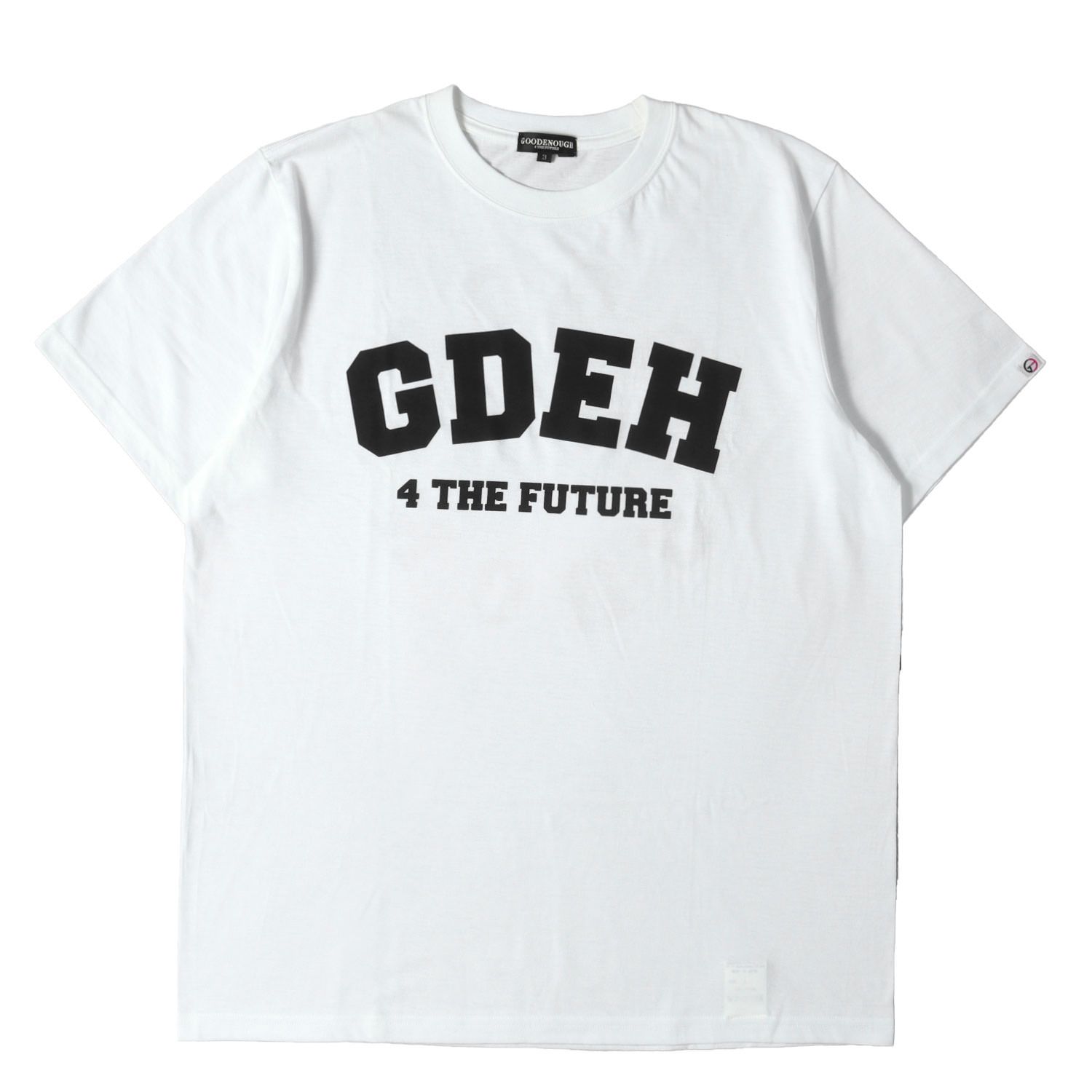 新品同様】GOOD ENOUGH グッドイナフ Tシャツ ホワイト 白 サイズ:3