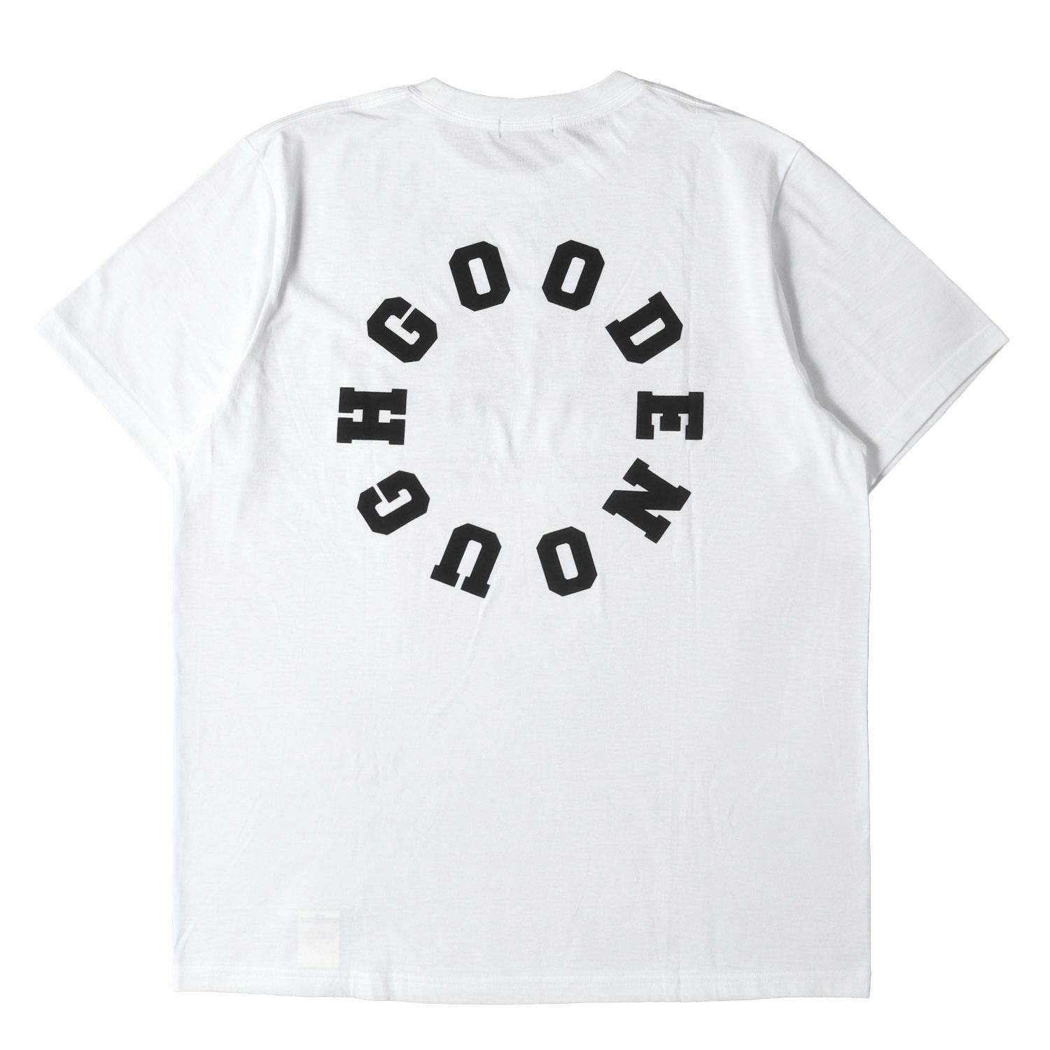 新品同様】GOOD ENOUGH グッドイナフ Tシャツ ホワイト 白 サイズ:3