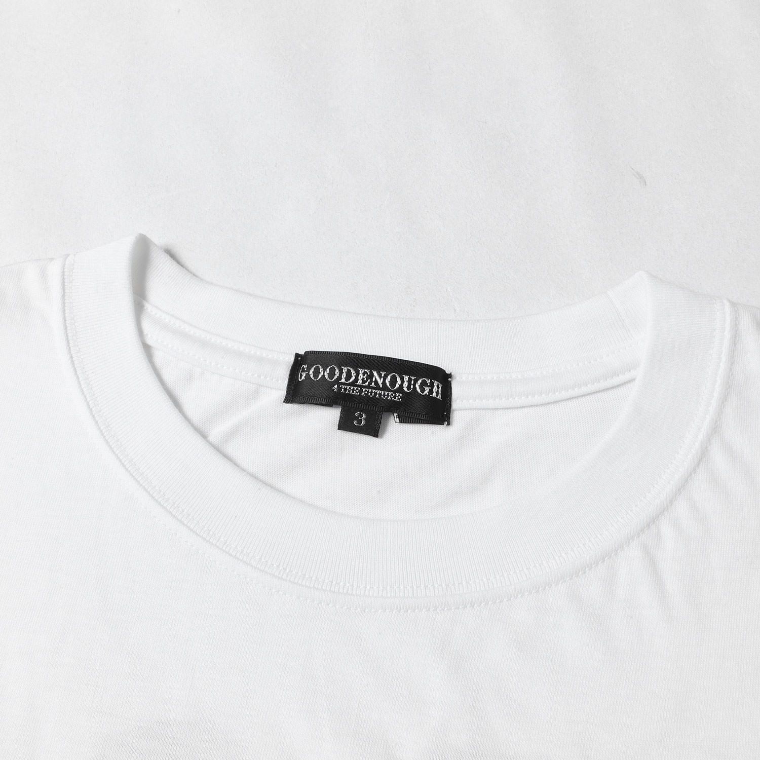 新品同様】GOOD ENOUGH グッドイナフ Tシャツ ホワイト 白 サイズ:3