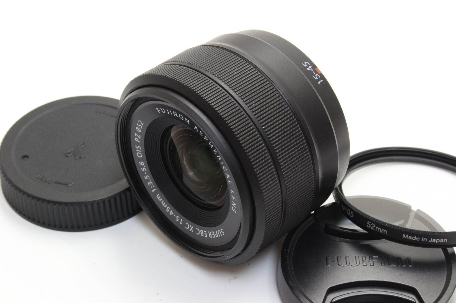 A (美品) FUJIFILM 富士フィルム XC 15-45mm F3.5-5.6 OIS PZ ブラック 