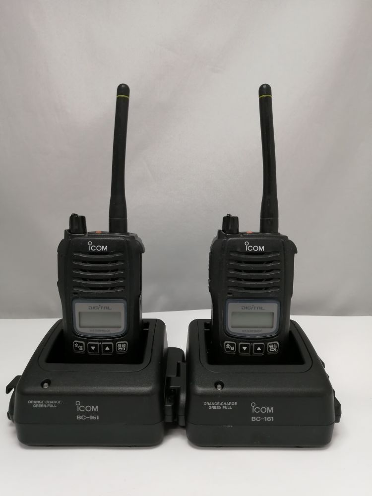 アイコム デジタル簡易無線 登録局 D60 5W 2台セット 登録局 廃局 ICOM