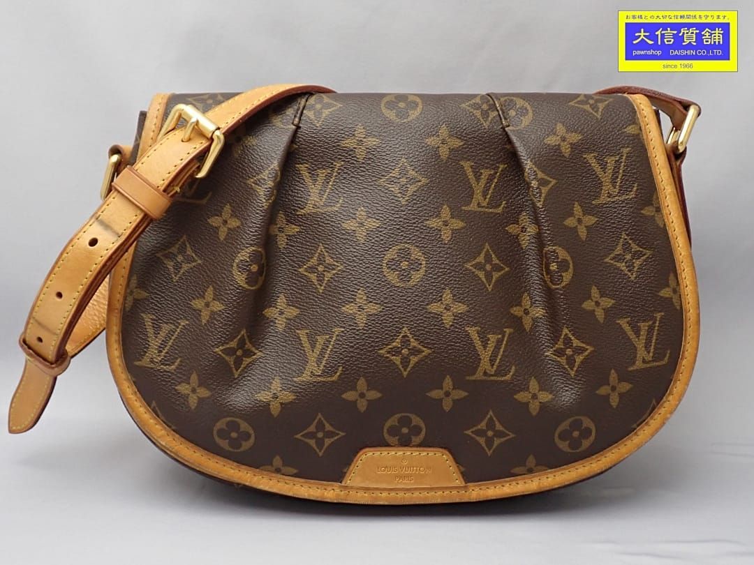 LOUIS VUITTON ルイ・ヴィトン モノグラム ショルダーバッグ メニル 