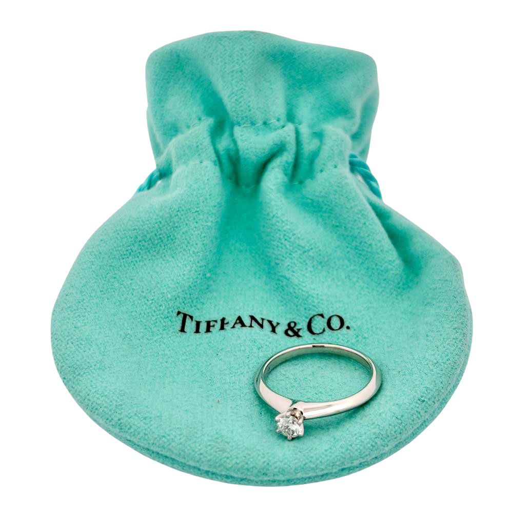 ティファニー Tiffany&Co. ソリティア リング 指輪 ダイヤモンド 0.18