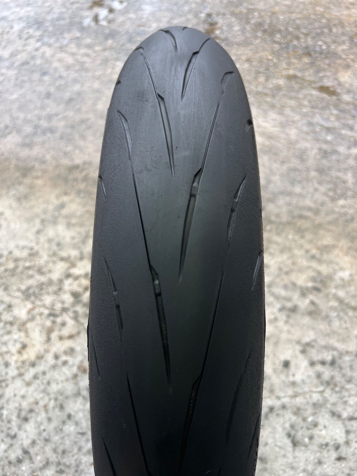 ダンロップQ5 110/70/17 140/70/17 中古 ダンロップ Q5A 110/70R17 1311 - メルカリ