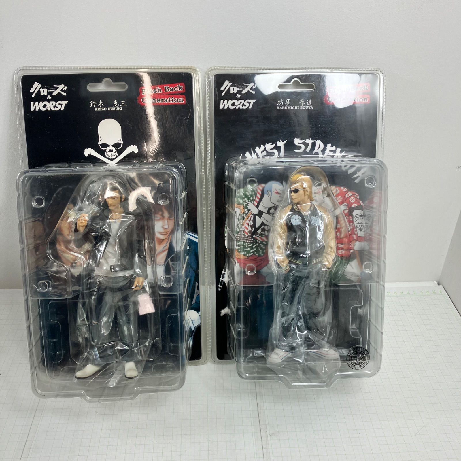 瀬戸店】未開封 クローズ＆WORST Flash Back Generation 2体セット