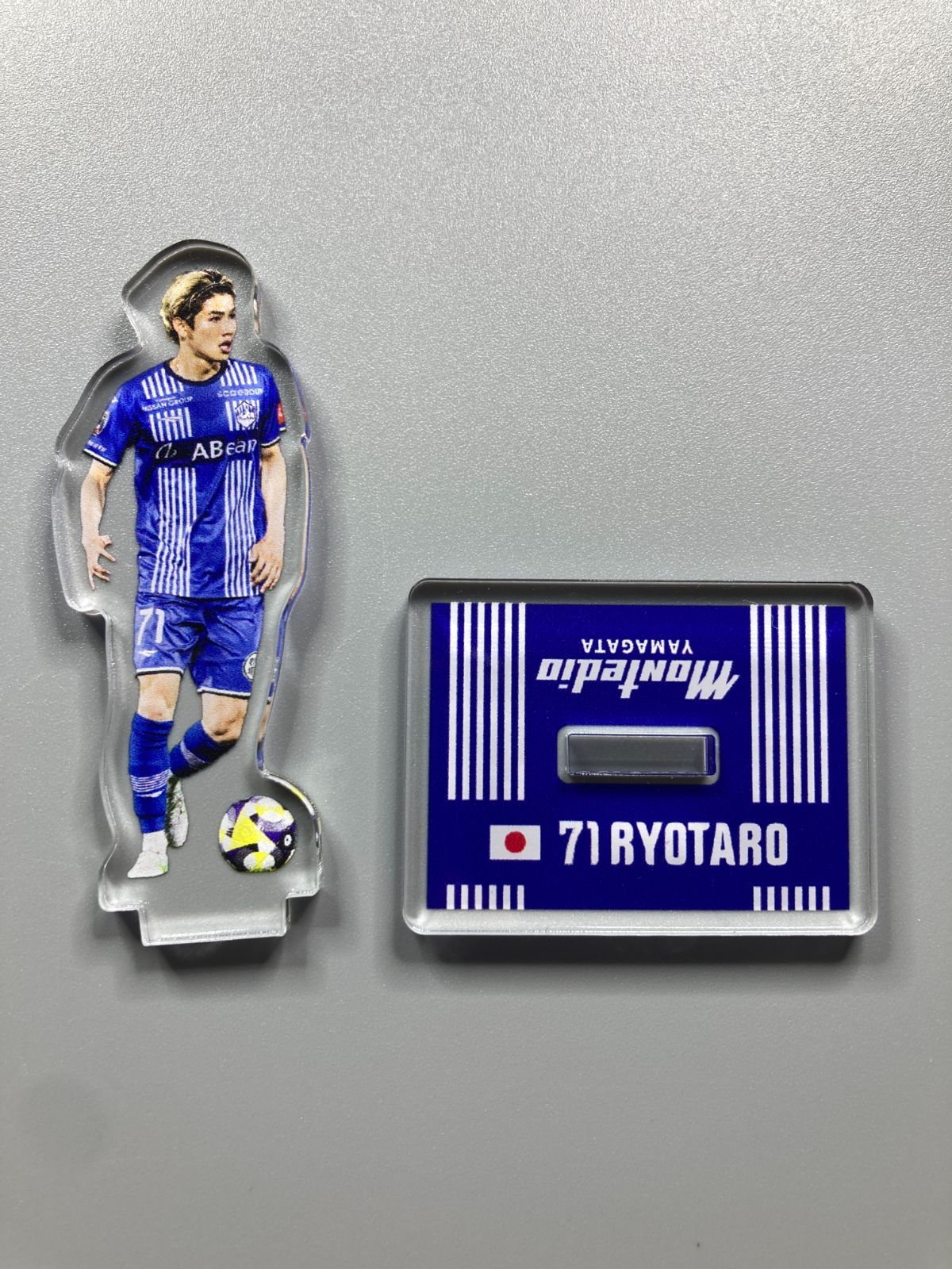 モンテディオ山形　中村亮太朗　71 応援グッズセット モンテディオ山形 中村亮太朗選手 アクリルスタンド 1点_248070 - メルカリ